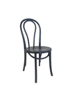 Chaise bistrot noire - 42x50x90cm - 168000.357