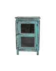 PETIT MEUBLE Vitrine Teck recyclé 0,51 0,41 0,79