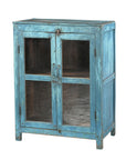 Vitrine Ronav - Teck Recyclé - 81x48x104cm