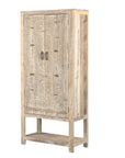 Armoire Vedant - Teck Recyclé- 94x46x201cm