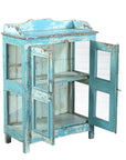 Vitrine Yuvin - Teck Recyclé - 81x41x114 cm