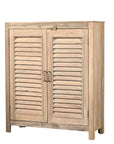 Armoire Kanti - Teck Recyclé - 110x42x132cm