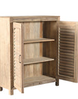 Armoire Kanti - Teck Recyclé - 110x42x132cm
