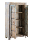Armoire Veena - Teck Recyclé - 94x41x175cm