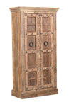 Armoire Riddhi - Teck Recyclé - 79x38x152cm