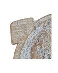 Plat Indien Ziya - Bois - 51x38x8cm