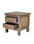 Meuble Kavi - Teck Recyclé - 42x42x32cm