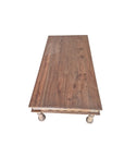 Table basse Chik - Teck Recyclé - 156x76x44cm