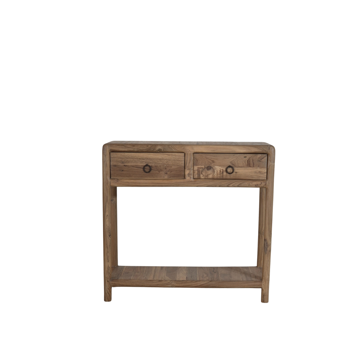 Console Arav - Teck Recyclé - 85x30x80cm