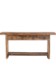 Console Meen - Teck Recyclé - 175x36x86cm