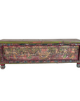 Coffre Anil - Teck Recyclé - 167x47x56cm