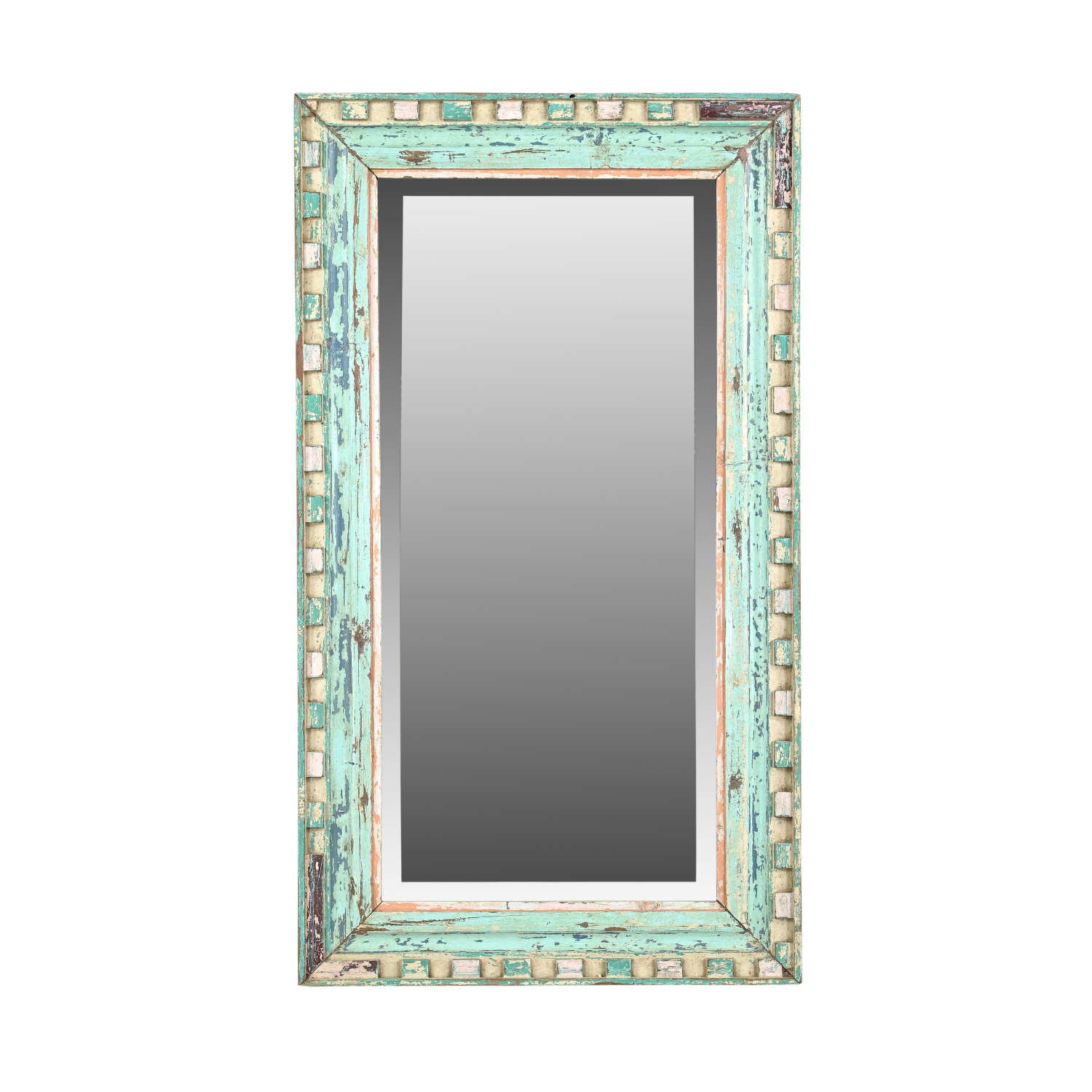 Miroir Chiny - Teck Recyclé - 71x5x124cm