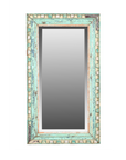 Miroir Chiny - Teck Recyclé - 71x5x124cm