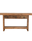 Console Omka - Teck Recyclé - 152x33x84 cm