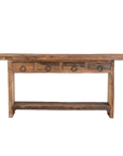 Console Meen - Teck Recyclé - 175x36x86cm
