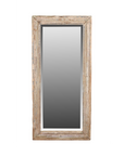 Miroir Ojas - Teck Recyclé - 84x8x175cm