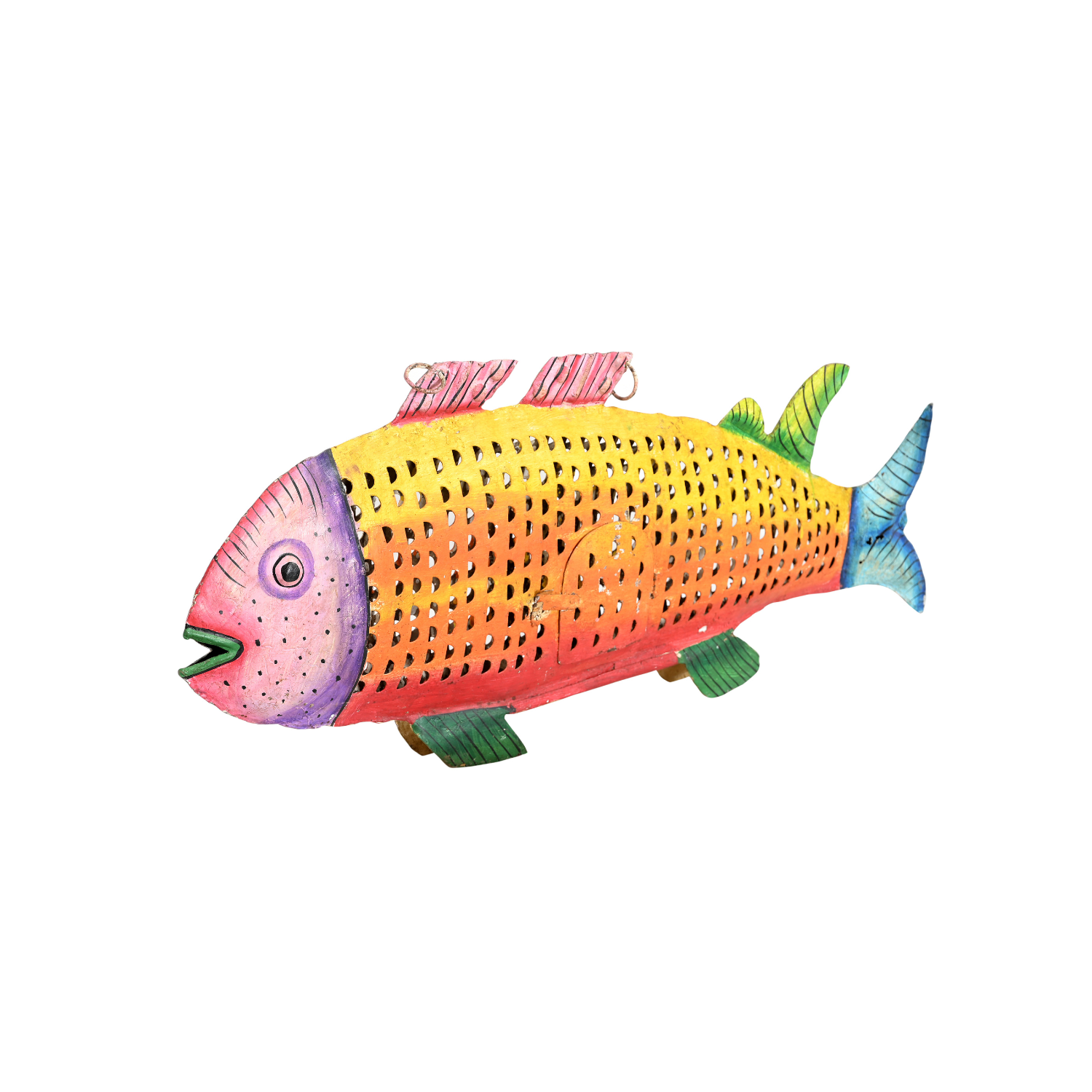 Poisson Enu - Fer - 42x3x16cm
