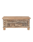 Coffre Arvi - Teck Recyclé - 107x51x48cm