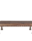 Table basse Chay - Teck Recyclé - 152x77x44cm