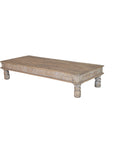 Table basse Bodi - Teck Recyclé - 160x67x32cm