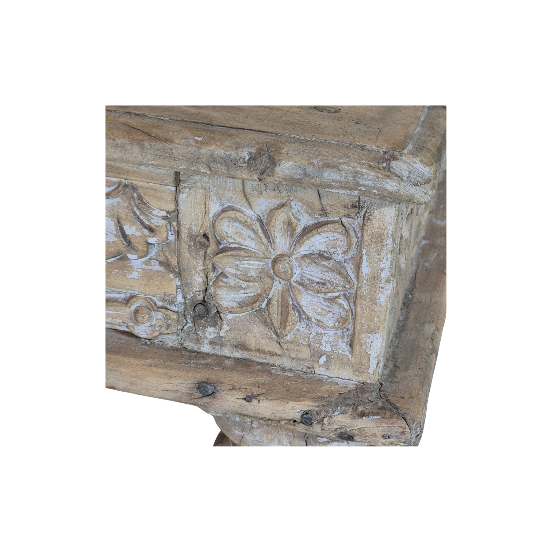 Table basse Bodi - Teck Recyclé - 160x67x32cm