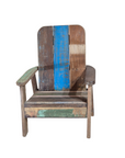 Fauteuil enfant  Asif - Teck Recyclé - 41x41x60cm