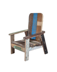 Fauteuil enfant  Asif - Teck Recyclé - 41x41x60cm