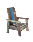 Fauteuil enfant  Asif - Teck Recyclé - 41x41x60cm