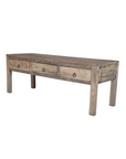 Table Basse Amod - Teck Recyclé - 120x40x45cm