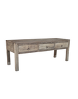 Table Basse Amod - Teck Recyclé - 120x40x45cm