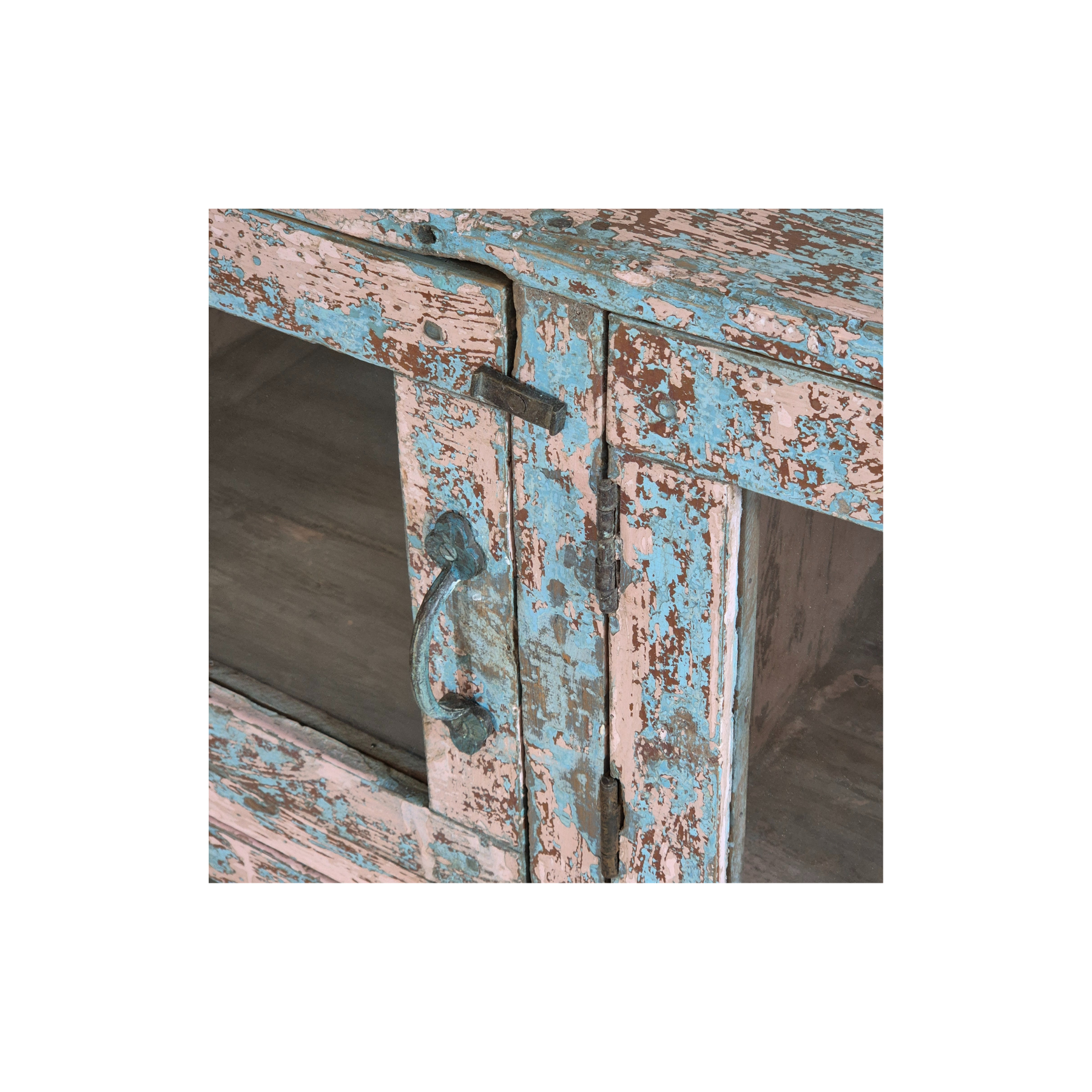 Buffet Akil - Teck Recyclé - 121x40x78cm