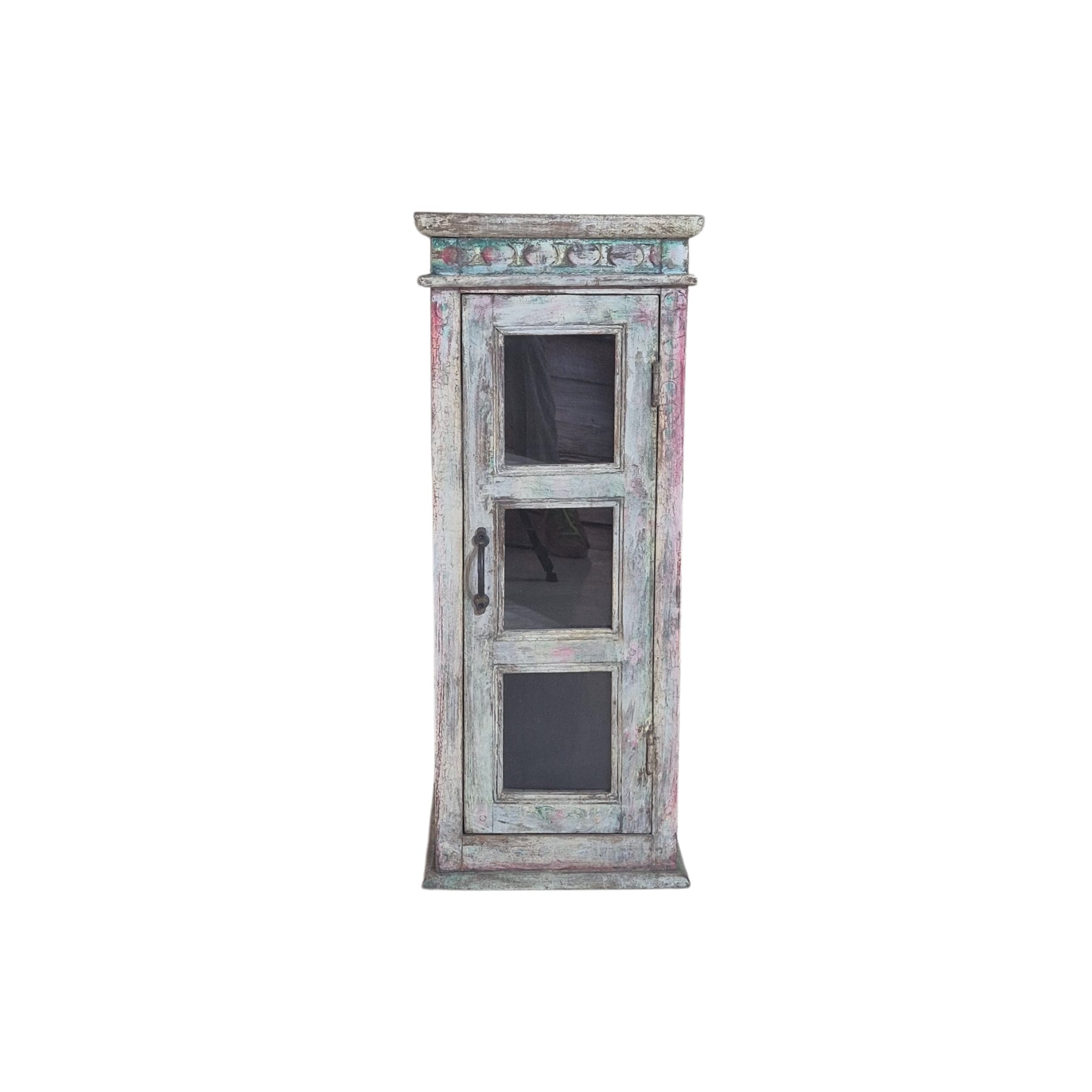 VITRINE Vitrine Teck recyclé 0,33 0,33 0,81