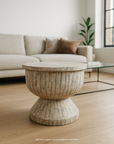 Table basse Ayra - Bois - 41x41x37cm