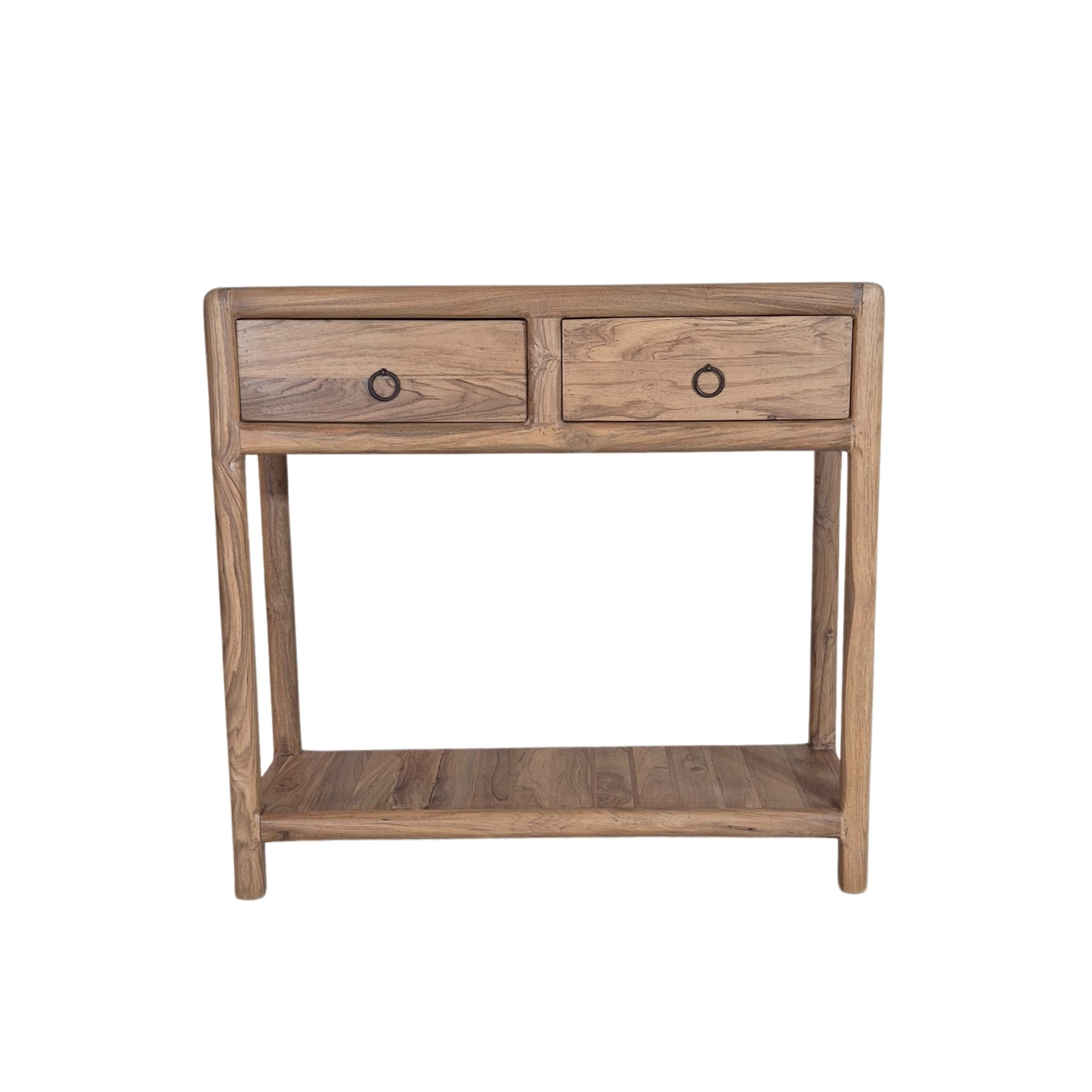 CONSOLE 2T Console Teck recyclé 0,85 0,3 0,8