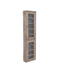 PETITE VITRINE Vitrine Teck recyclé 0,32 0,12 1,23