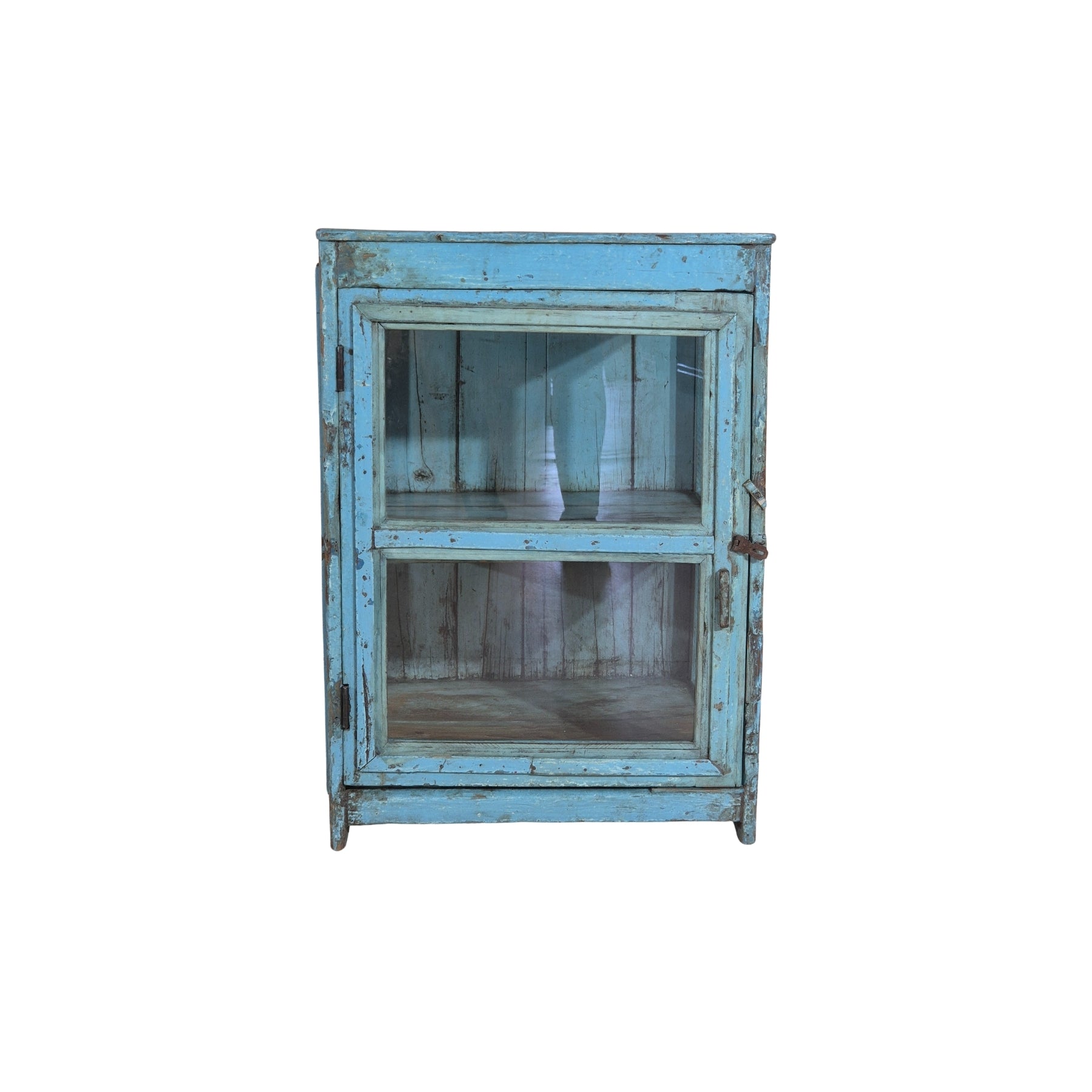 VITRINE Vitrine Teck recyclé 0,54 0,54 0,75