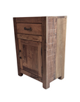 Table de chevet Raga - Teck Recyclé - 45x30x65cm