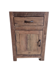 Table de chevet Seyon- Teck Recyclé - 45x30x65cm