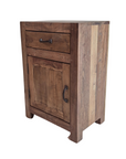 Table de chevet Ojas - Teck Recyclé - 45x30x65cm