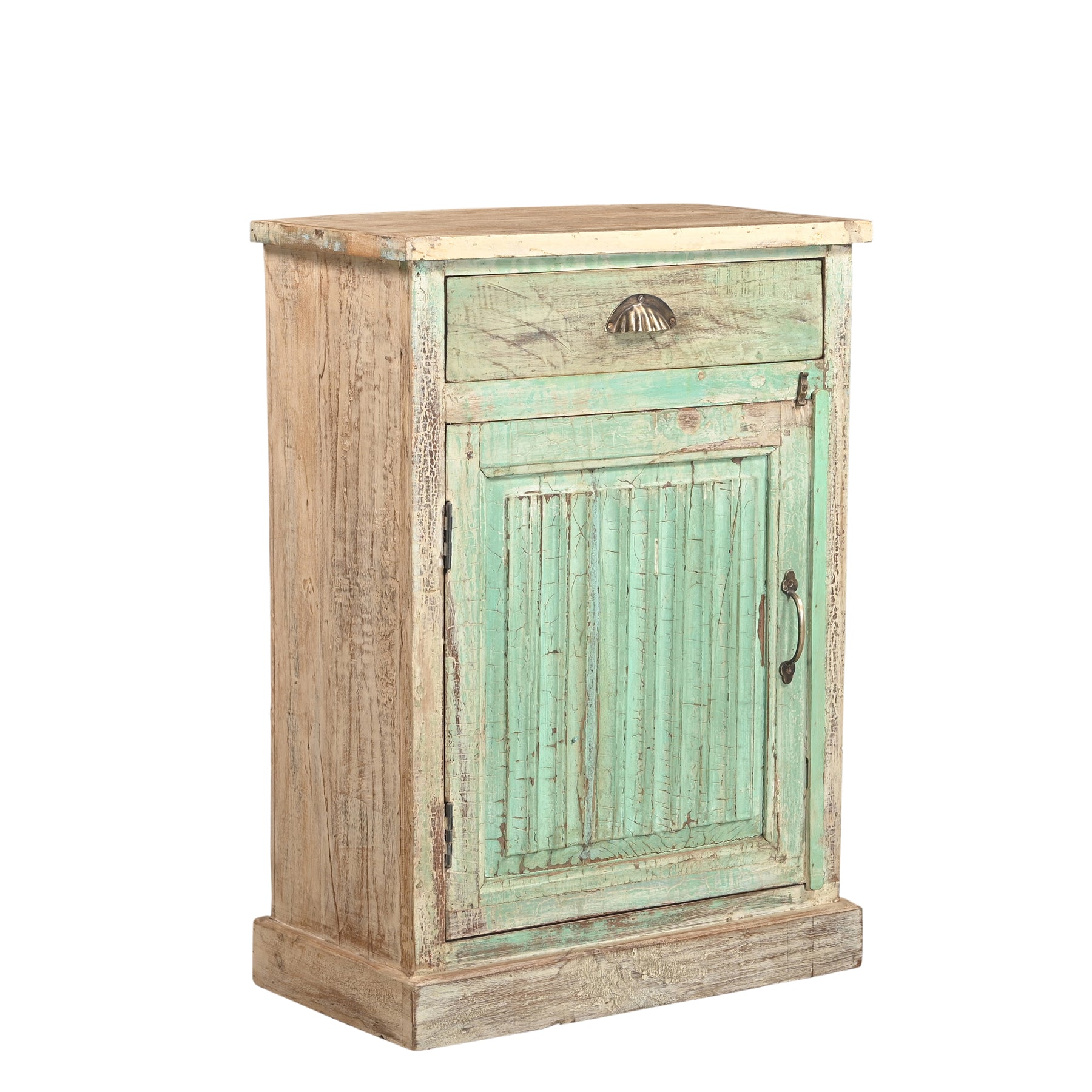 Table de chevet 200127.80 authentique au meilleur prix. Meubles indiens design et uniques. En stock.