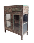 Vitrine Manu - Teck Recyclé - 81x41x99cm