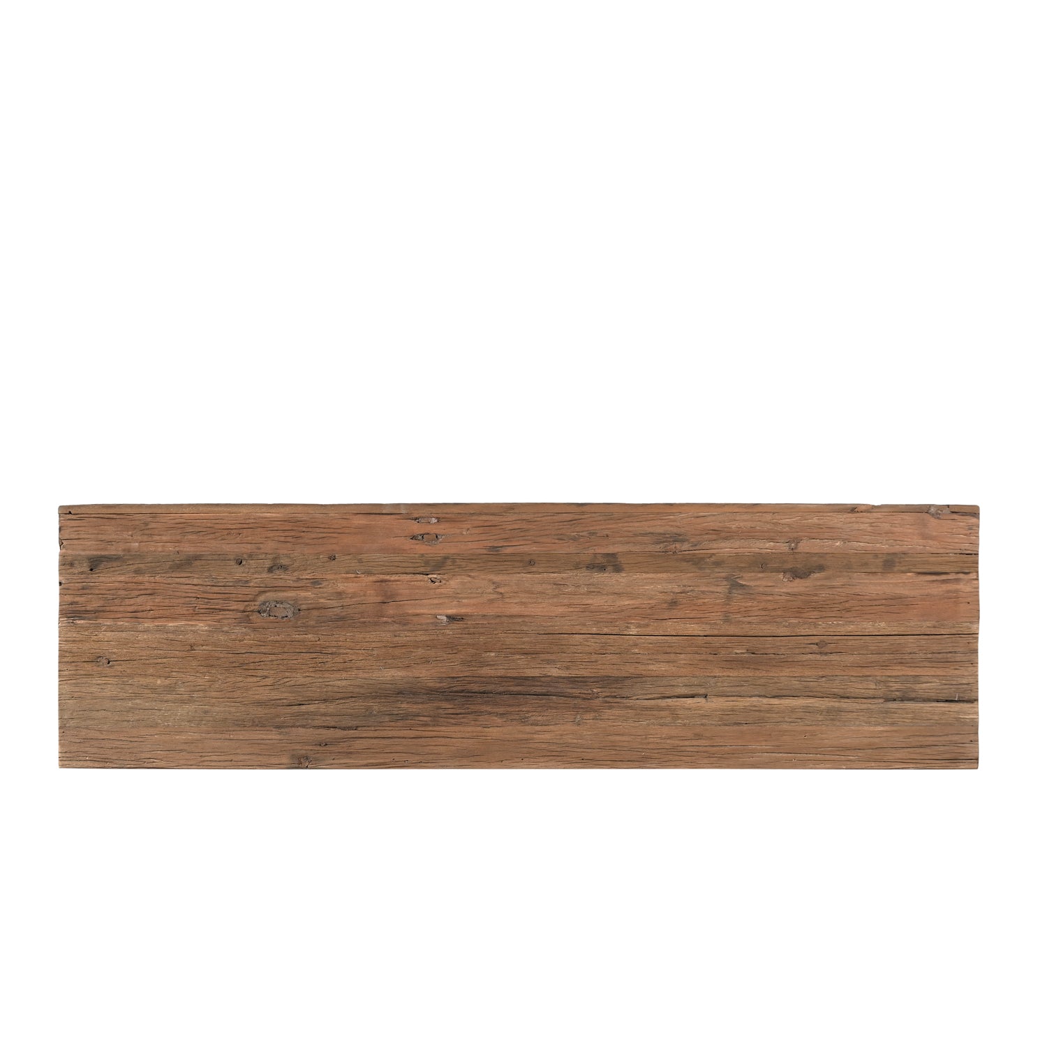 Meuble TV Rajesh - Vieux Bois - 140x40x62cm