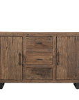 Buffet Surya - Vieux Bois - 150x40x90cm