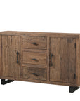 Buffet Surya - Vieux Bois - 150x40x90cm