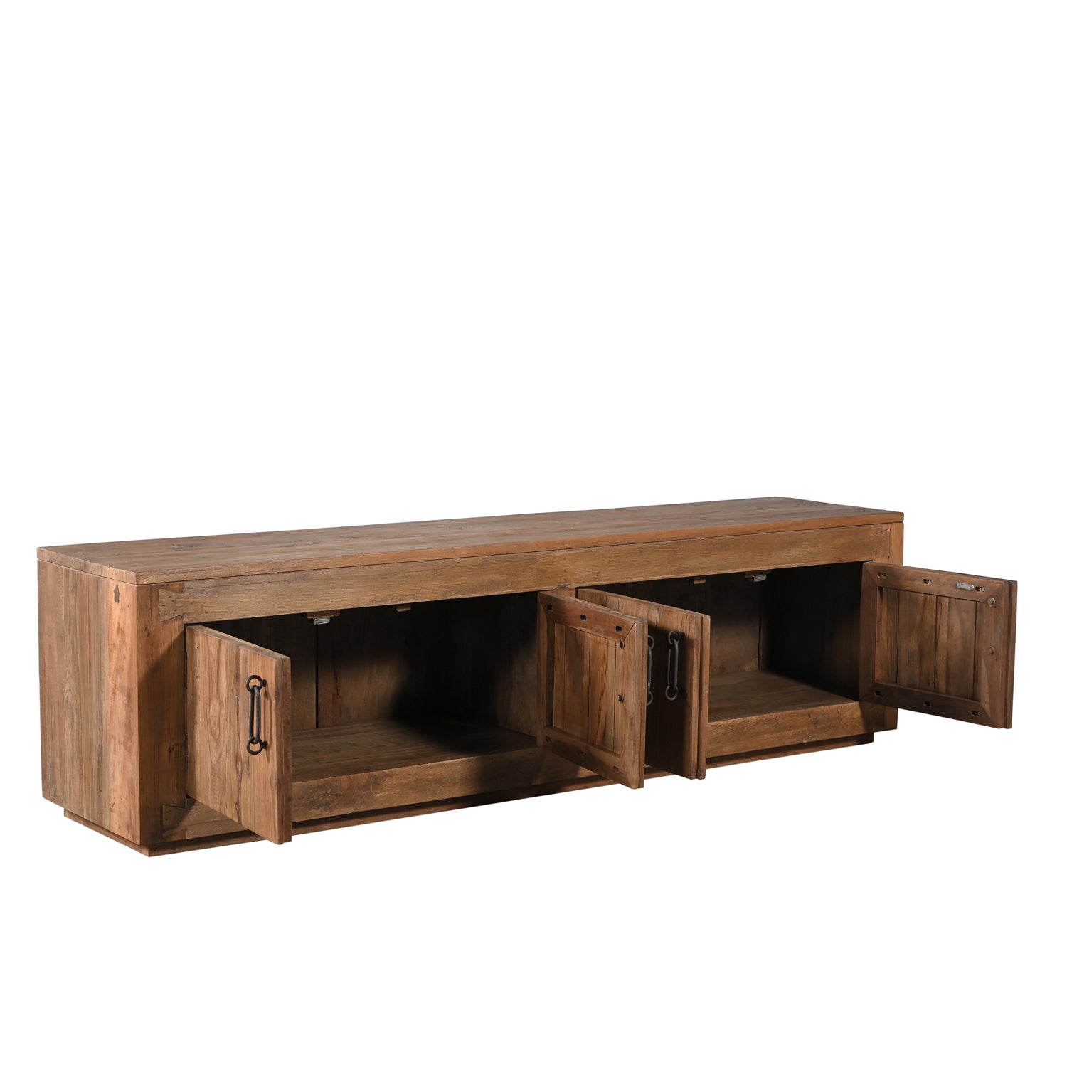 Meuble TV Pushpa - Teck Recyclé - 200x45x55cm