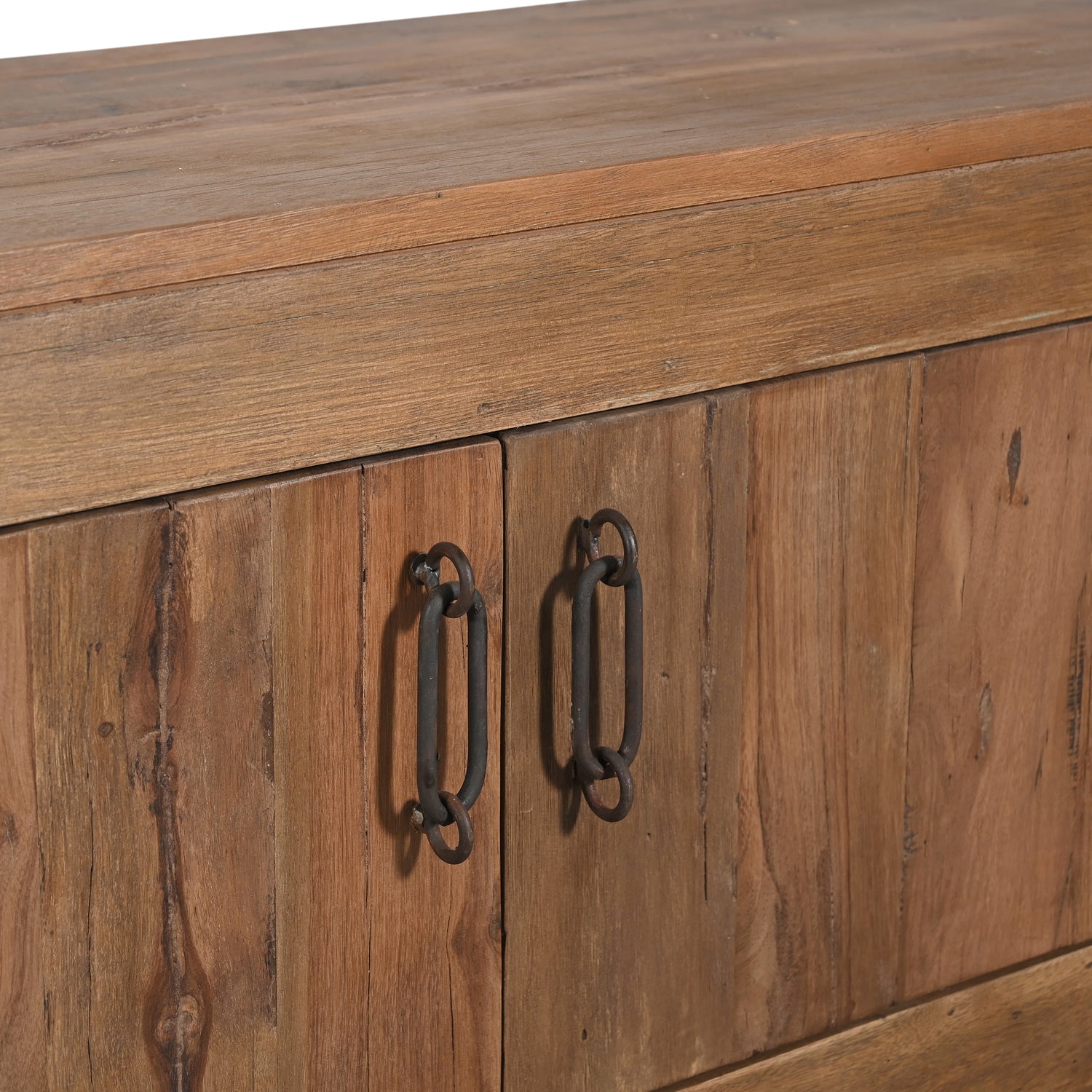 Meuble TV Pushpa - Teck Recyclé - 200x45x55cm