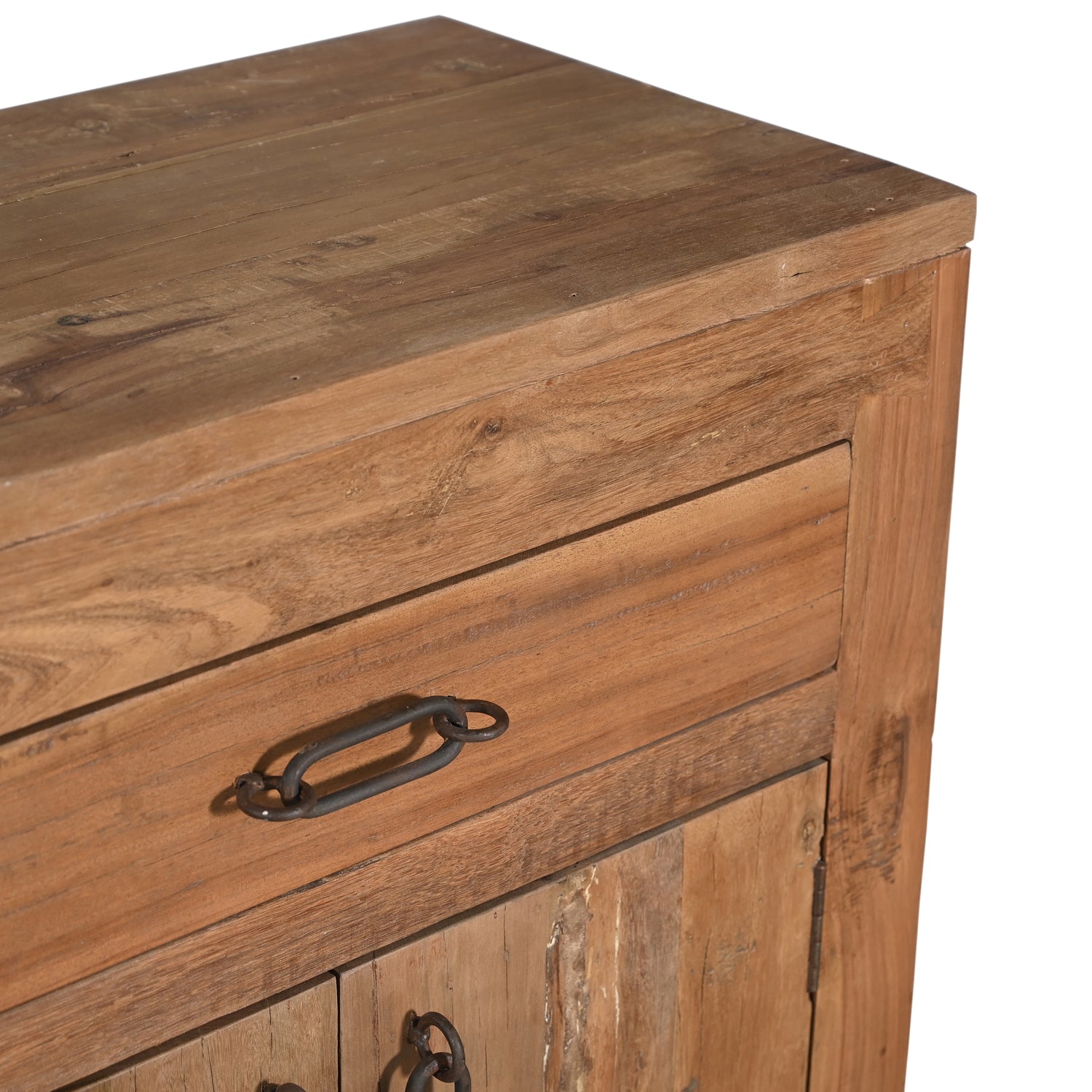 Buffet Jyoti - Teck Recyclé - 80x40x91cm