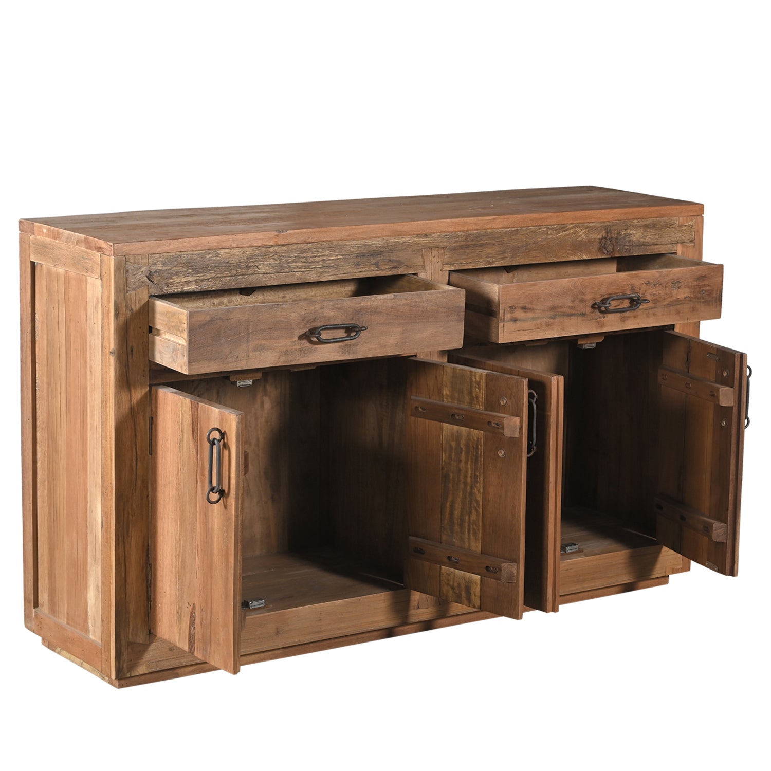 Buffet Kala - Teck Recyclé - 153x41x91cm