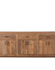 Buffet Prem - Teck Recyclé - 224x41x91cm