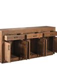 Buffet Prem - Teck Recyclé - 224x41x91cm